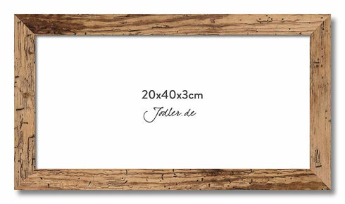 Altholzbilderrahmen 20x40|3cm